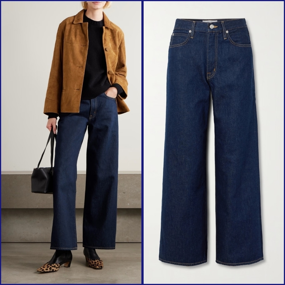 SLVRLAKE Selena High-Rise Wide-Leg Jeans